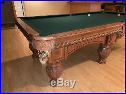 Gandy 8' Pro pool table in Excellent Condition