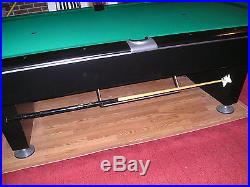 Gandy 9 Ft. Pool Table with Accessories