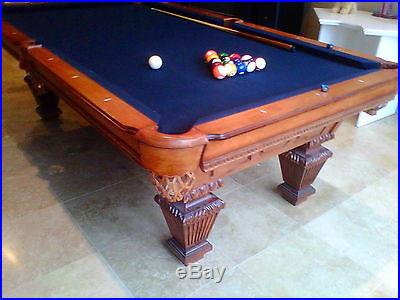Gandy Beautifully Carved Pool Table