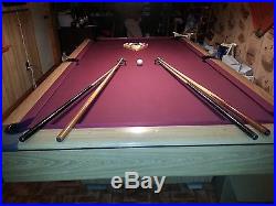 Gandy Big G pool table 9 foot
