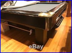 Gandy Professional 9' Pool Table with Accessories