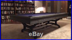 Gently Used 8ft Brunswick Birmingham Pool Table Rustic style with dining top