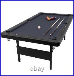 GoSports 7ft Billiards Table Portable/Foldable Pool Table