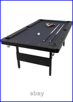 GoSports Mid-Size Billiards Game Table & Pool Stick Rack