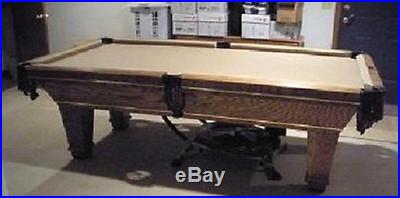 Golden West 8' Slate Pool Table Local Pick Up Only