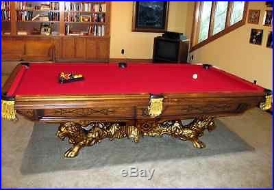 Golden West Victorian Pool Table Very Light Use
