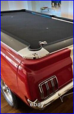 Gorgeous 1965 Ford Mustang Gt Pool Table with working lights