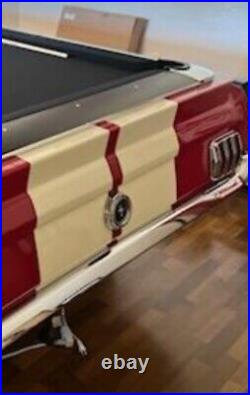 Gorgeous 1965 Ford Mustang Gt Pool Table with working lights