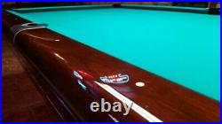 Gorgeous 9' Brunswick Anniversary pool table pkg. (restored by Mark Gregory)