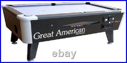 Great American 7' Black Diamond 12V DC Billiards Pool Table Fully Programmable