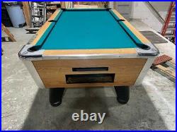 Great American Pool Table 7' Coin operated