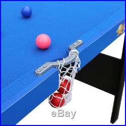 HLC Child Foldable Pool Table Snooker Billiard Game Table With Ball Cue Set Gift