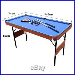 HLC Kids Foldable Pool Table Snooker Billiard Game Table With Ball Cue Set