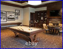 Hamilton Pool Table 9' in Espresso Finish with FREE SHIPPING