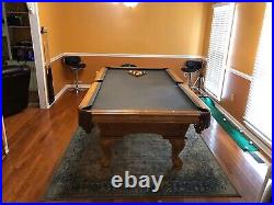Hampton Style Pool Table 8' x 4. Two slates with Reassembly