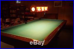 Handsome & Huge Brunswick Pool table, 96x 54