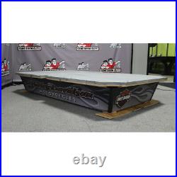 Harley Davidson Flames Pool Table 8' Freight Damaged