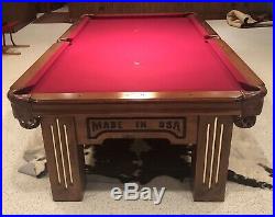 Harley Davidson Olhausen Pool Table And Accessories