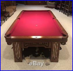 Harley Davidson Olhausen Pool Table And Accessories