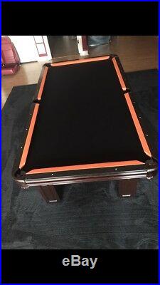 Harley Davidson Olhausen Pool Table Light Usa Slate Billiards Rug Carpet New Set