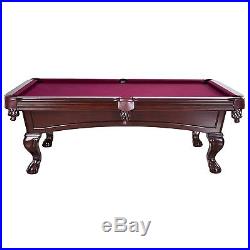 Hathaway Augusta 8 ft. Non Slate Pool Table, Maple