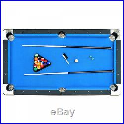 Hathaway Fairmont Portable 6-Ft Pool Table for Families with Easy Folding Legs