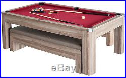 Hathaway Games Newport 2 Piece 7' Pool Table Set