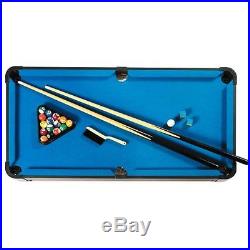 Hathaway Sharp Shooter Pool Table, Blue, 40-Inch New