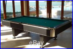 Imperial Black Pearl 9' Pool Table with new cloth any color, 5 Available