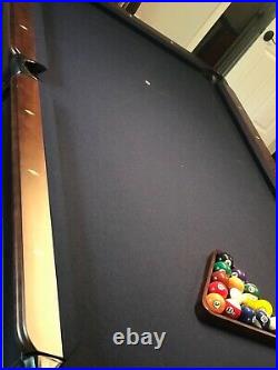 Imperial pool table 8ft with rack, cues & cover