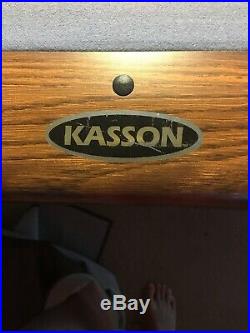 Kasson Pool Table (used) Full Set 8 Sticks, All Balls, Table Cover