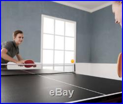 Kids Pool Table With Ball Ping Pong Top 6-Foot 2-1 Billiard Game Multi-Game Teen