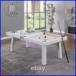Laguna Indoor/Outdoor 7ft Slate Pool Table with Dining Top &