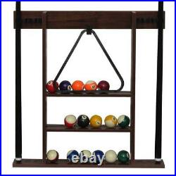 Lancaster 90 Ball and Claw Billiard with Cue Rack and Accessories (For Parts)