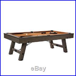 Lancaster 96 Inch High Quality Premium Wooden Billiard Table with Accessories