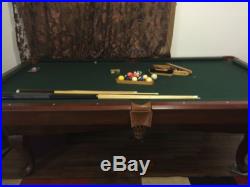 Legacy Billiards Caravel III Slate Pool Table with Accessories