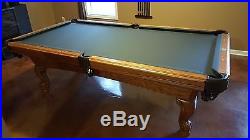 Leisure Bay 8 Ft. Pool Table, Excellent Cond, extras