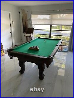 Light weight (2-men can move) pool table for sale used