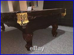 Limited Edition 8ft Brunswick Orleans Pool Table Near Mint Condition