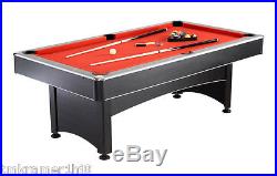 MAVERICK 7' POOL TABLE WITH TABLE TENNIS TOP AND ALL ACCESSORIES INCLUDED