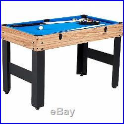 MD Sports 48 3-In-1 Multi-Game Combo Table Billiards, Slide Hockey, and Soccer
