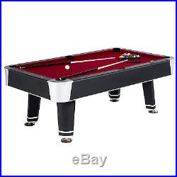 MD Sports 7-Foot Tournament-Style Arcade Game Room Billiard Table 1638414