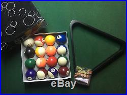 MD Sports Pool Table with Accessories
