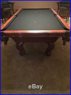 Mahogany Pool Table Presidential Billiards Addison 8 Foot