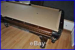 Masterpiece pool table with ping pong top and accessories