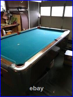 Mid-century pool table. American Shuffleboard Company. Excellent condition