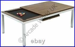 Mightymast 8ft CUBE Diner / Slate Bed Pool Table
