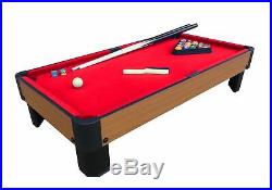 Mini Pool Table 40 Billiards Top Set Kids Children Portable Indoor Gift