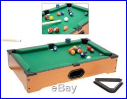 Mini Pool Table Desk Top Game Board with Accessories Billiards Set Free Shipping