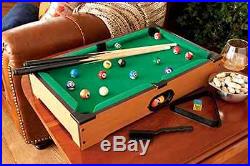 Mini Pool Table Game Table Top With Accessories Board Games Billiards Set
